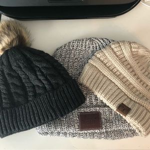 3 Beanie Hat Bundle